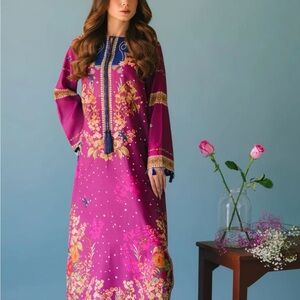 Sammy K Vibrant Floral Long Dress